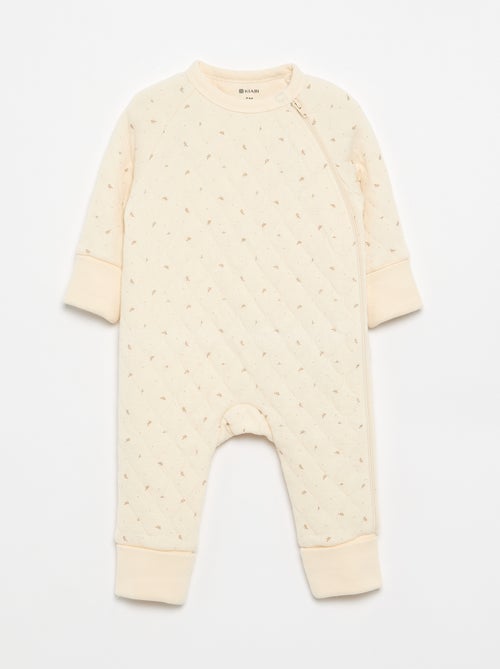 Pijama pelele acolchado - Kiabi