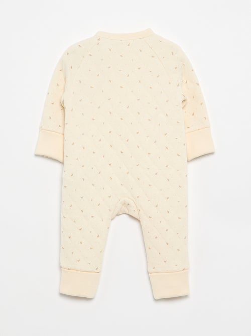 Pijama pelele acolchado - Kiabi