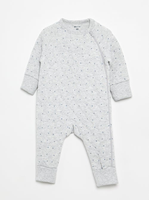 Pijama pelele acolchado - Kiabi