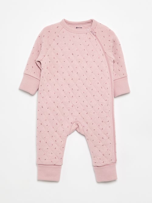 Pijama pelele acolchado - Kiabi