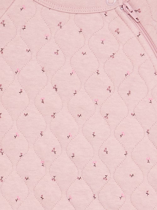 Pijama pelele acolchado - Kiabi