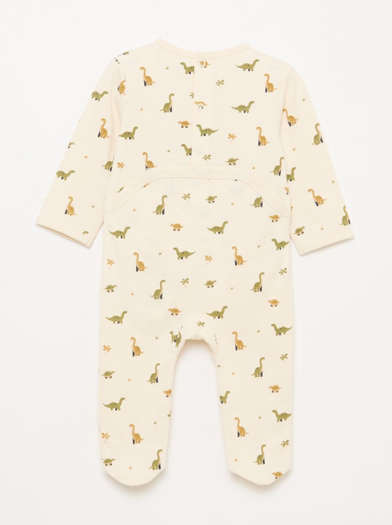 Pijama pelele Blanco - Kiabi