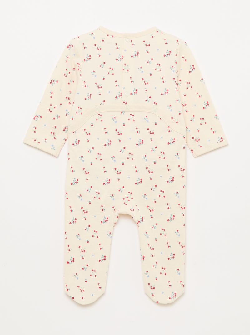 Pijama pelele Blanco - Kiabi