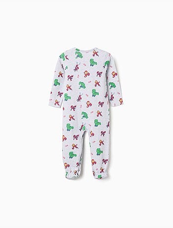 Pijama pelele de algodón con estampados de Marvel