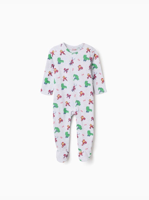 Pijama pelele de algodón con estampados de Marvel - Kiabi