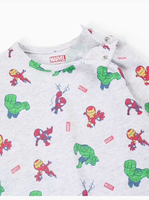 Pijama pelele de algodón con estampados de Marvel - Kiabi