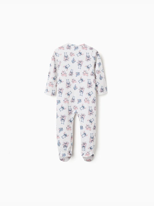 Pijama pelele de algodón con motivo de Stitch - Kiabi Pijama pelele de algodón con motivo de Stitch - Kiabi