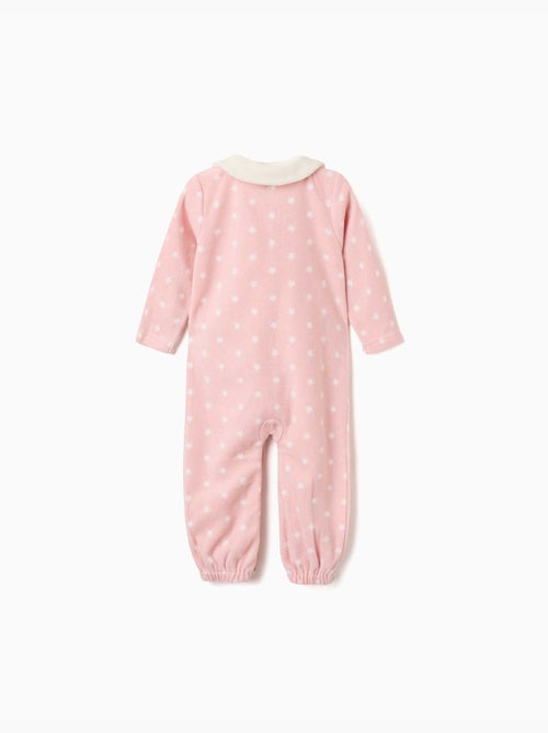 Pijama pelele de felpa polar con estrellas - Kiabi Pijama pelele de felpa polar con estrellas - Kiabi