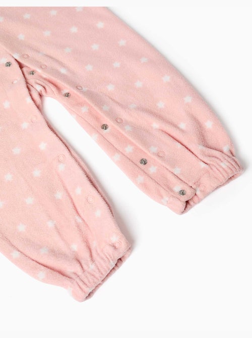 Pijama pelele de felpa polar con estrellas - Kiabi Pijama pelele de felpa polar con estrellas - Kiabi