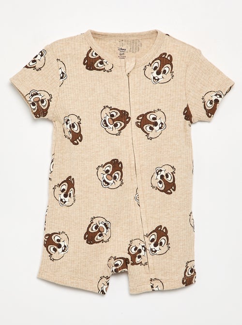 Pijama pelele de manga corta - Kiabi