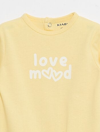 Pijama pelele de manga larga