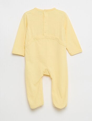 Pijama pelele de manga larga