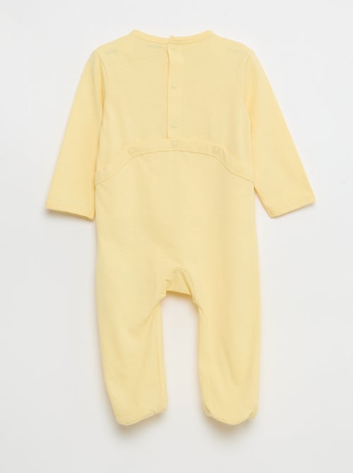 Pijama pelele de manga larga - Kiabi