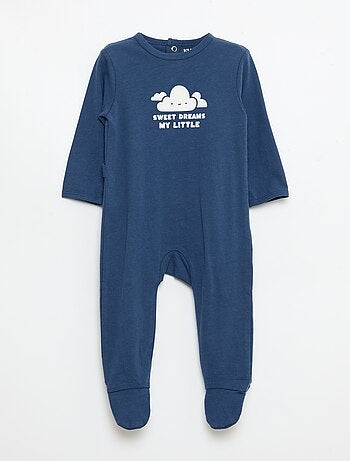 Pijama pelele de manga larga