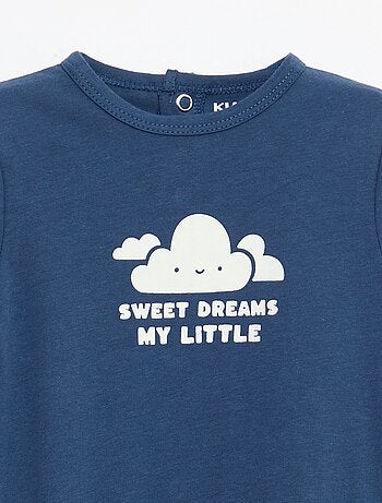 Pijama pelele de manga larga