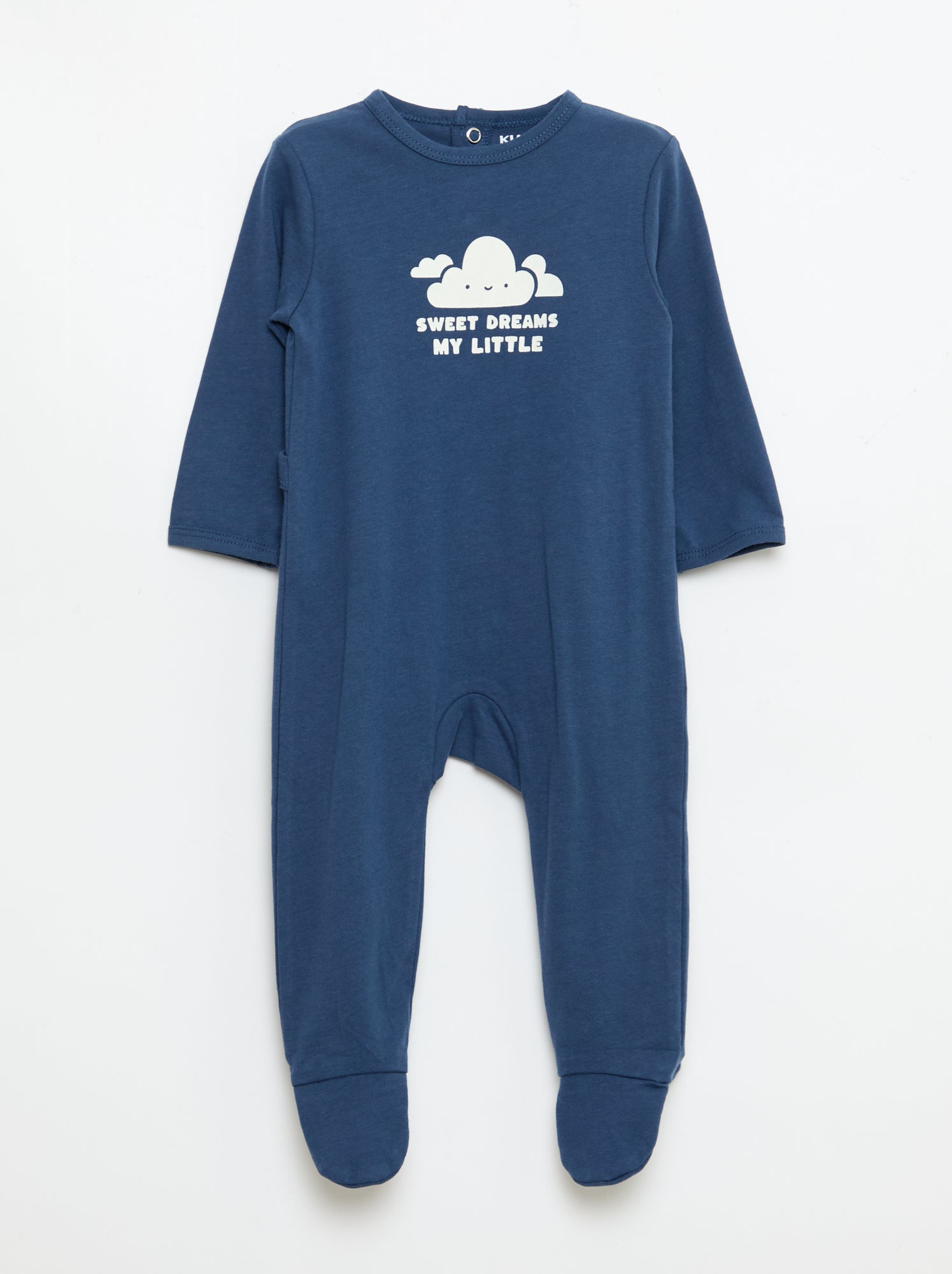 Pijama pelele de manga larga