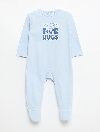 Pijama pelele de manga larga