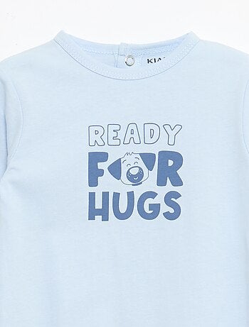 Pijama pelele de manga larga