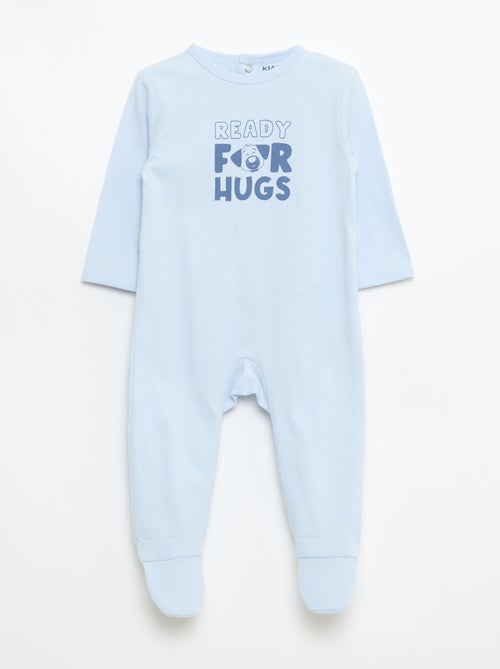 Pijama pelele de manga larga - Kiabi