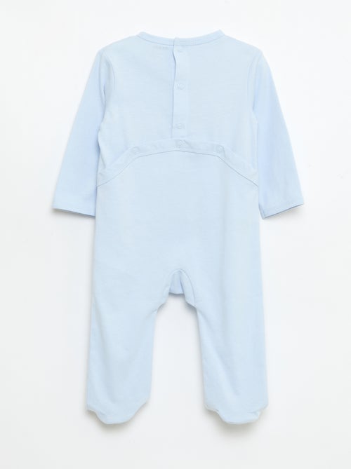 Pijama pelele de manga larga - Kiabi