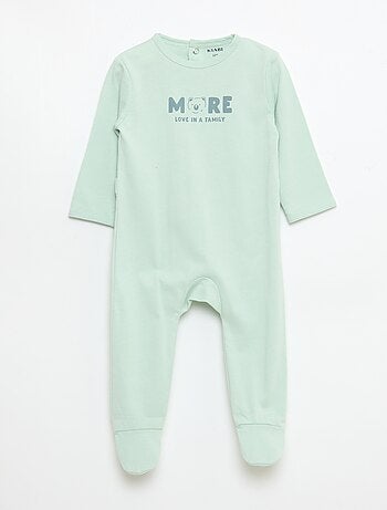 Pijama pelele de manga larga