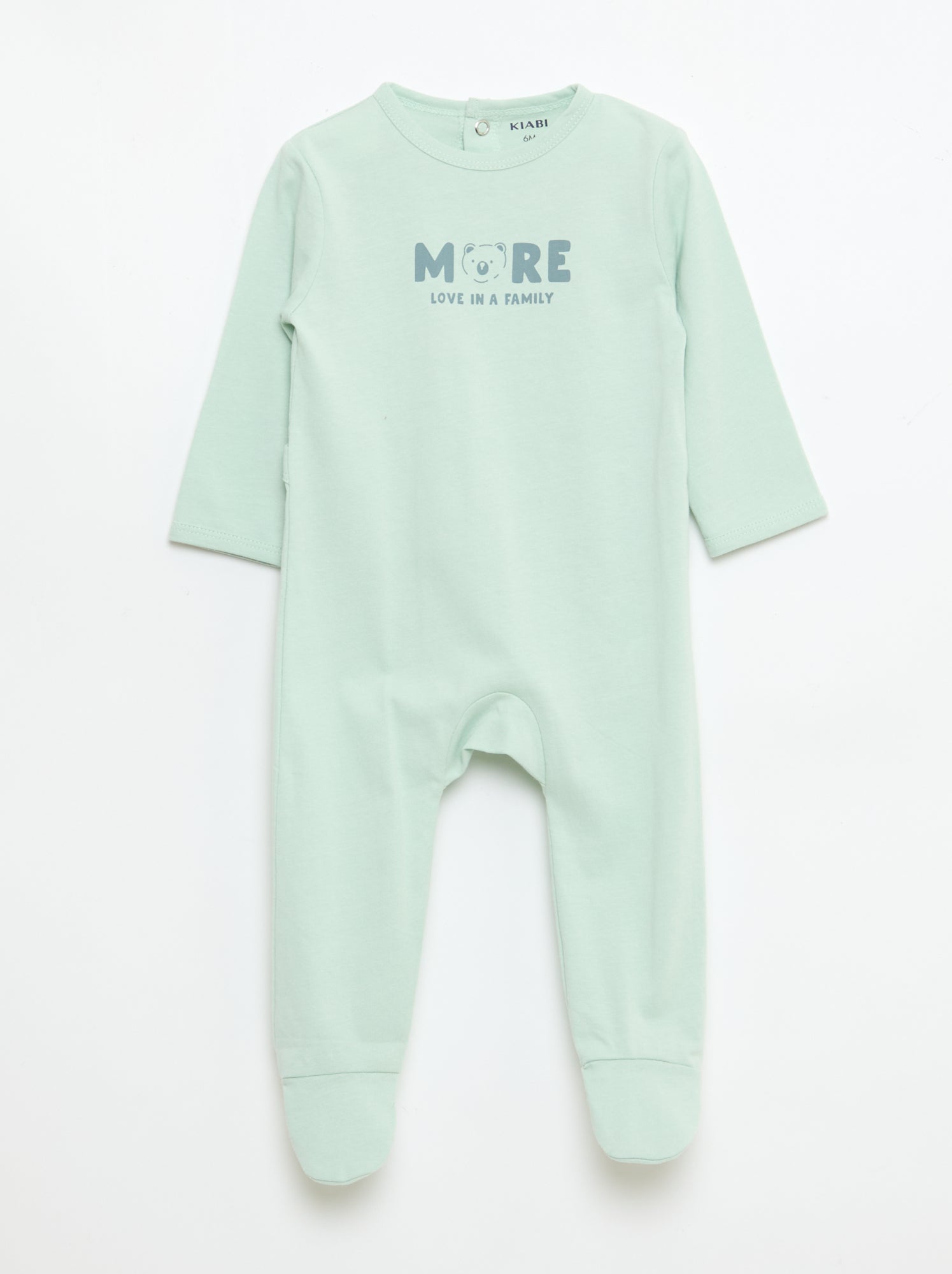 Pijama pelele de manga larga