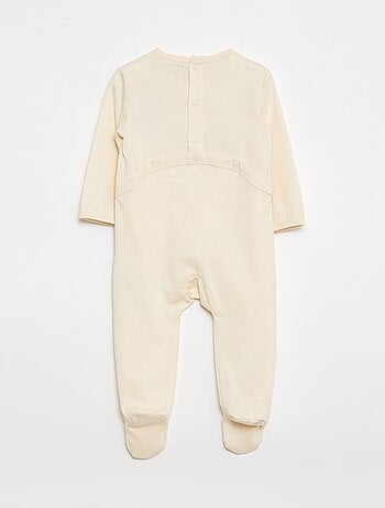 Pijama pelele de manga larga