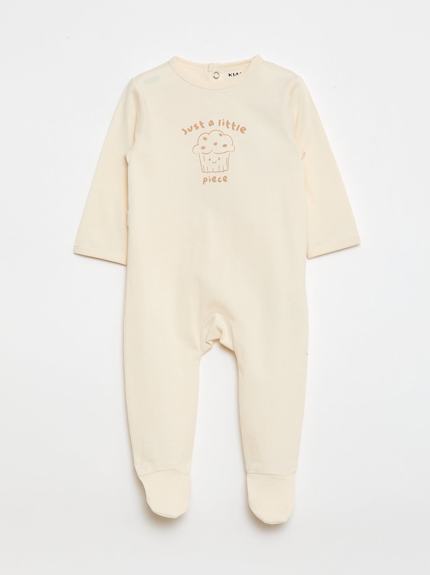 Pijama pelele de manga larga