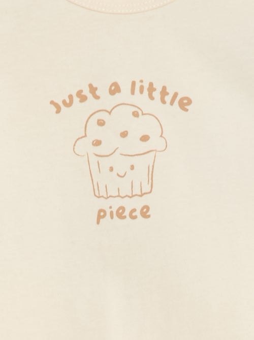 Pijama pelele de manga larga - Kiabi