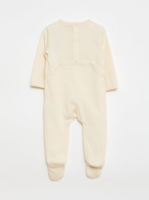 Pijama pelele de manga larga - Kiabi