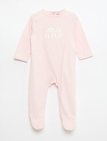 Pijama pelele de manga larga