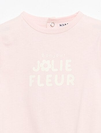 Pijama pelele de manga larga