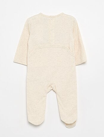 Pijama de jersey de algodón