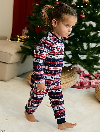 Pijama pelele de tejido polar