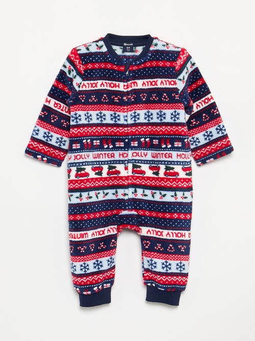 Pijama pelele de tejido polar - Kiabi Pijama pelele de tejido polar - Kiabi