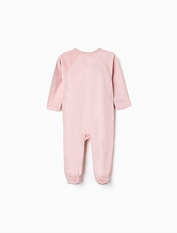 Pijama pelele de terciopelo con bambi