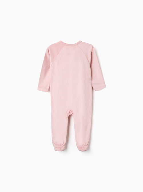 Pijama pelele de terciopelo con bambi - Kiabi Pijama pelele de terciopelo con bambi - Kiabi