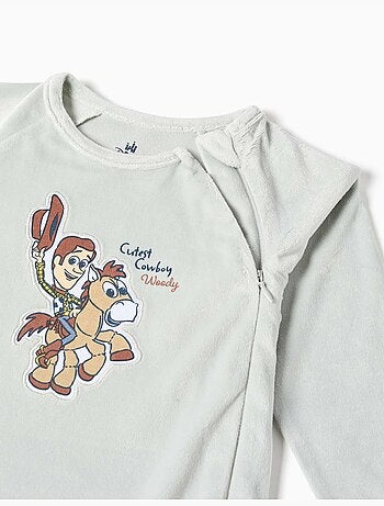 Pijama pelele de terciopelo con toy story