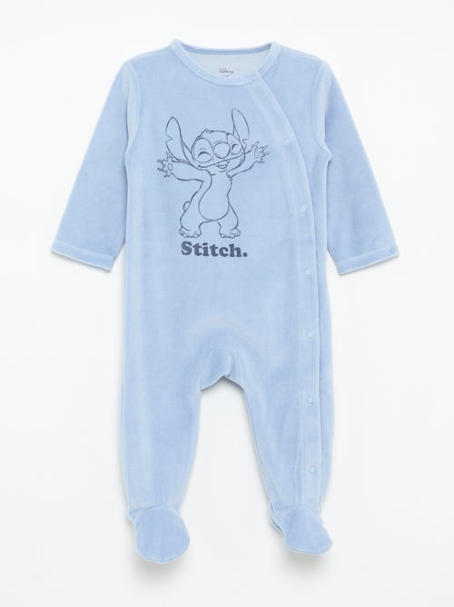 Pijama pelele 'Disney' de manga larga de terciopelo - Kiabi Pijama pelele 'Disney' de manga larga de terciopelo - Kiabi