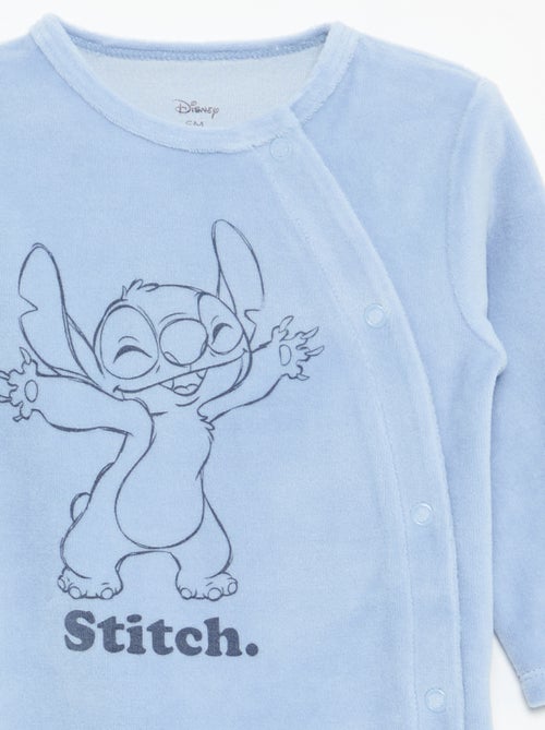Pijama pelele 'Disney' de manga larga de terciopelo - Kiabi Pijama pelele 'Disney' de manga larga de terciopelo - Kiabi