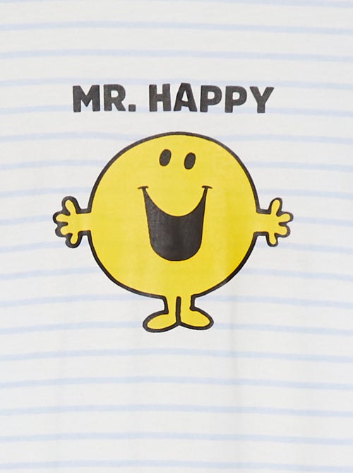 Pijama pelele 'Mr. Men & Little Miss' con pies - Kiabi