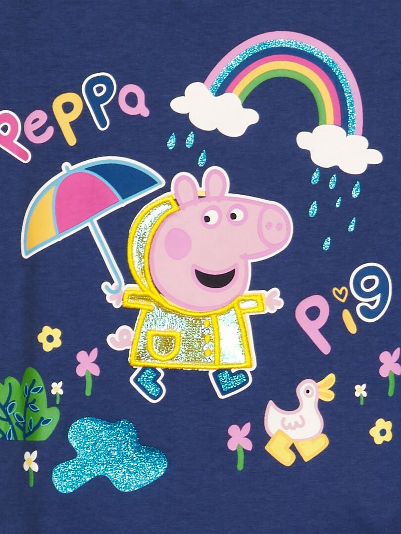 Pijama 'Peppa Pig' - 2 piezas azul - Kiabi