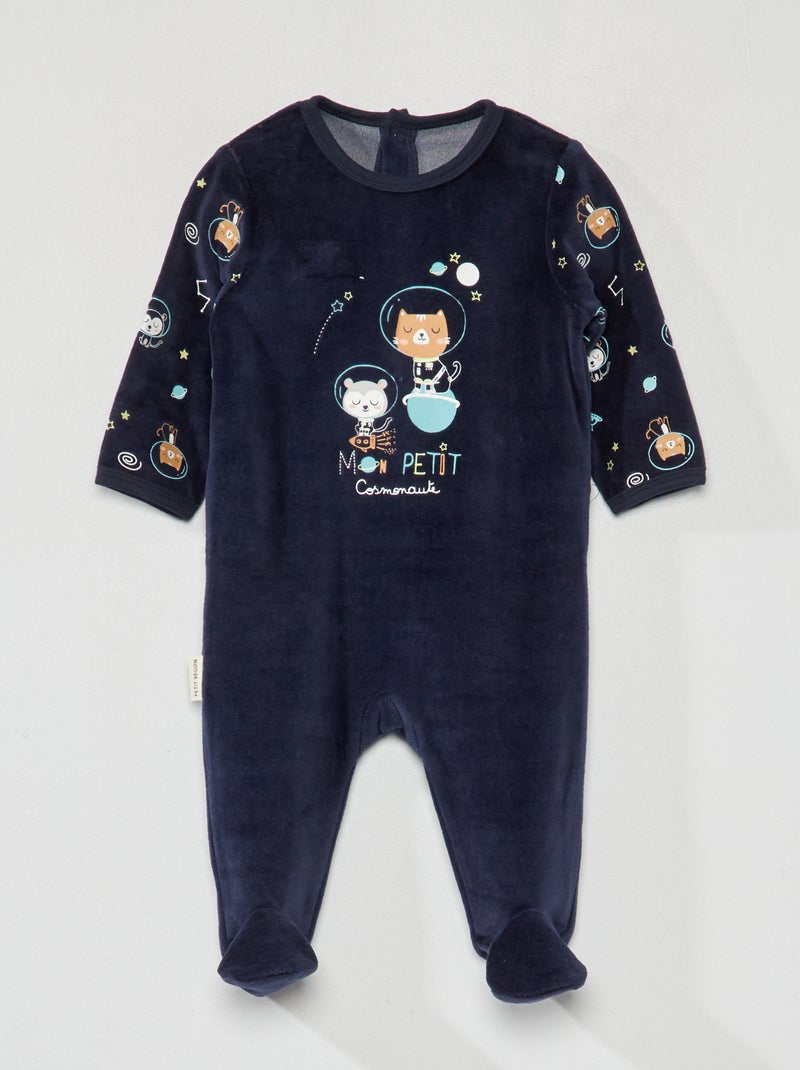 Pijama 'Petit Beguin' azul - Kiabi
