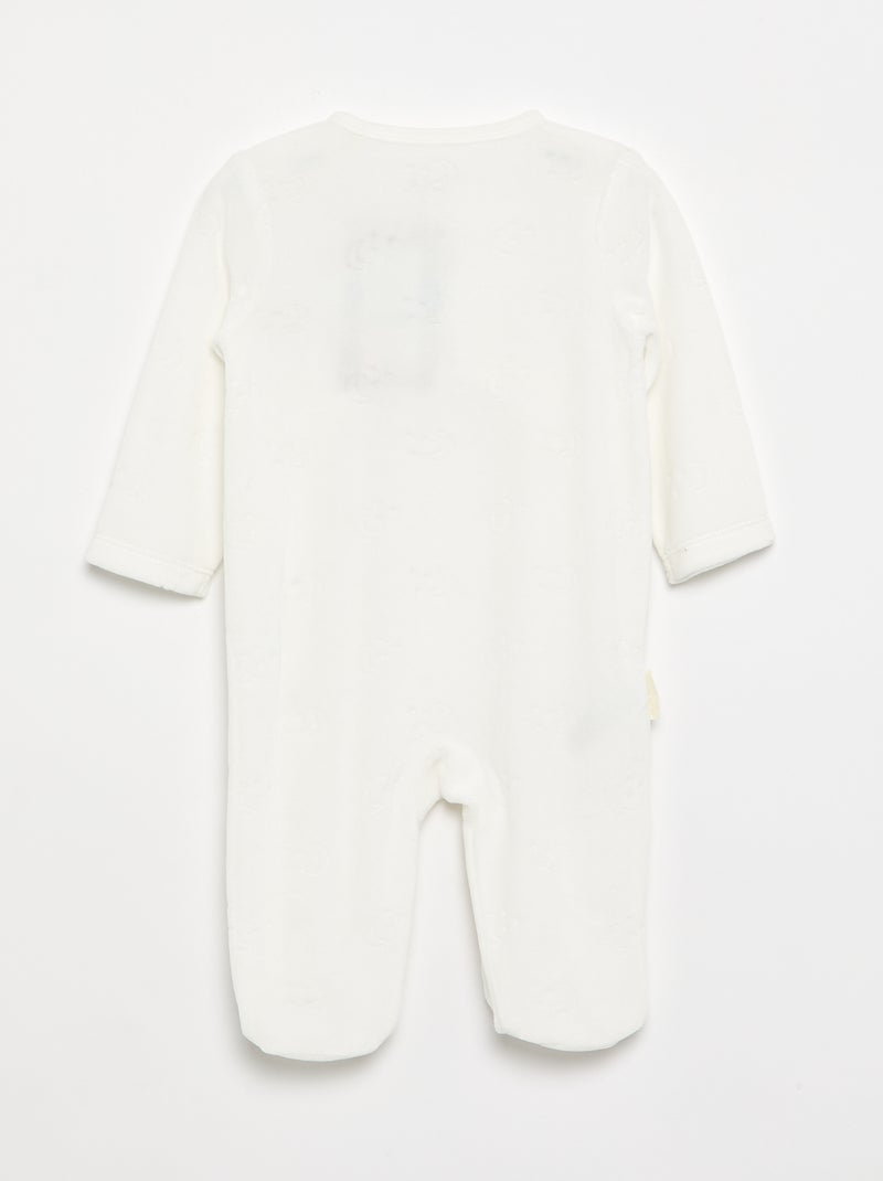 Pijama \'Petit Béguin\' con animación Blanco - Kiabi