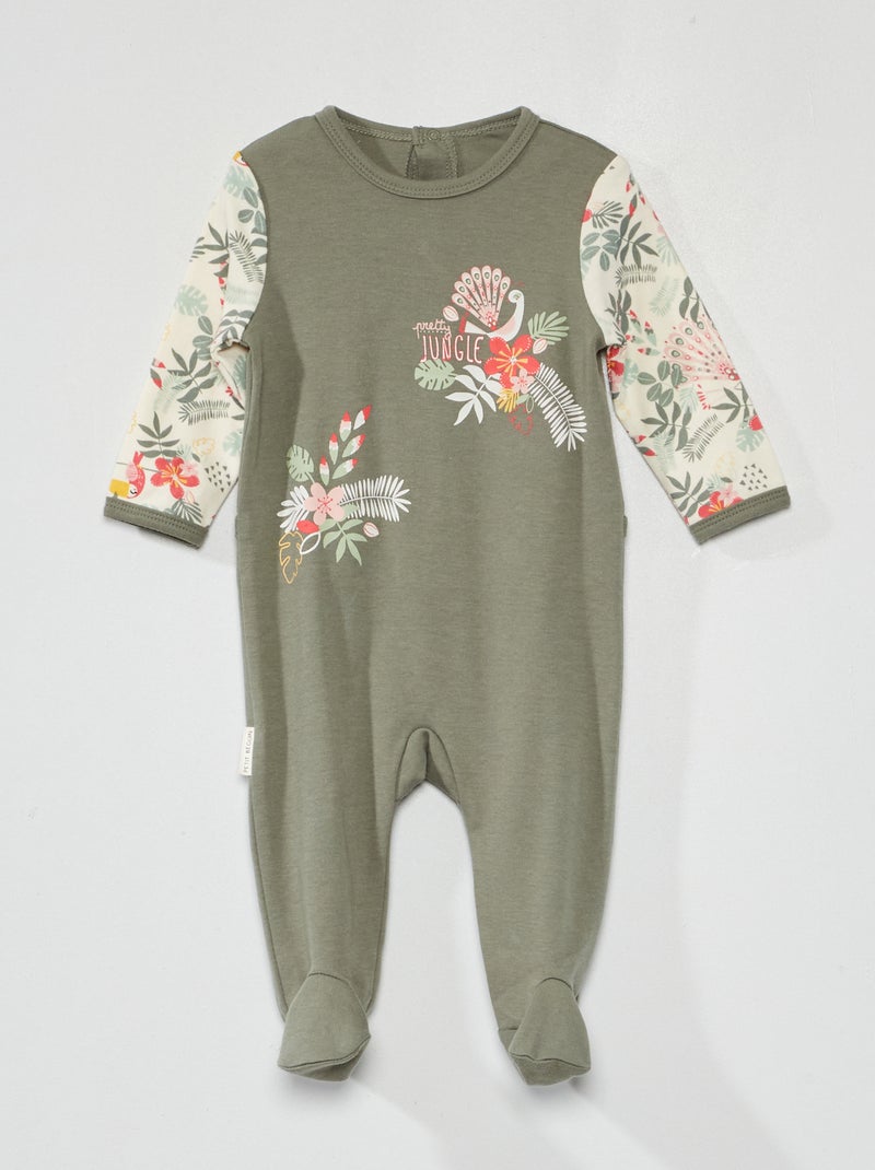 Pijama 'Petit Beguin' KAKI - Kiabi