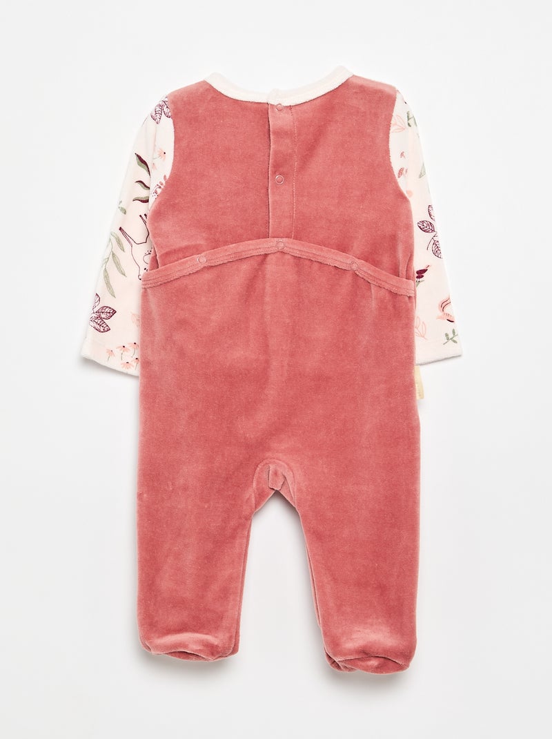 Pijama "Petit Béguin" Rosa - Kiabi