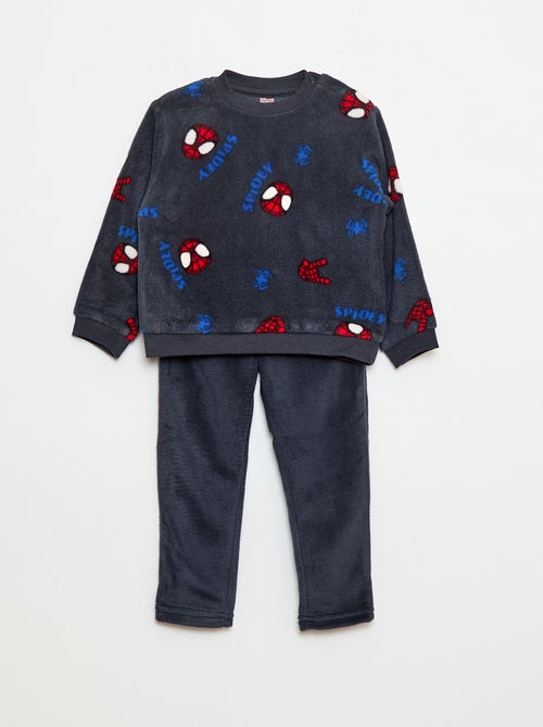 Pijama polar con diseño de 'Spider-Man' 'Marvel' - 2 piezas - Kiabi