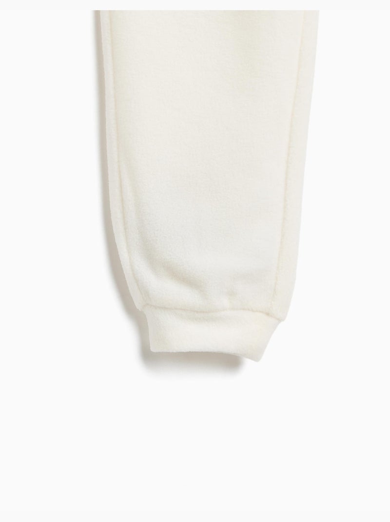 Pijama polar con estampado animal, mo fashion Beige - Kiabi
