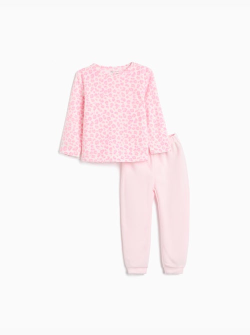 Pijama polar con estampado animal, mo fashion - Kiabi