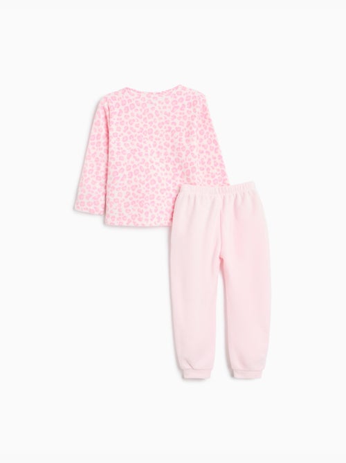Pijama polar con estampado animal, mo fashion - Kiabi